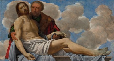 Arimathea Joseph ile Mesih by Giovanni Girolamo Savoldo