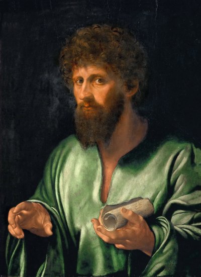 Rönesans: Antik çağlardan bir filozof par Savoldo, Giovanni Girolamo (1480 / 85-1548) by Giovanni Girolamo Savoldo