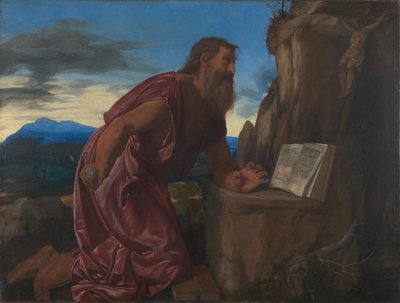 Aziz Jerome, c. 1527-1530 by Giovanni Girolamo Savoldo