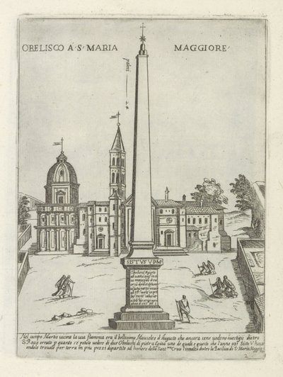 Dikilitaş voor de Santa Maria Maggiore S. Maria Maggiore