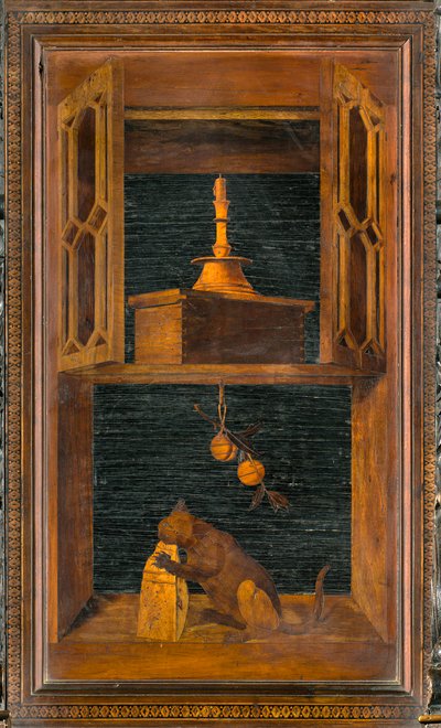 Ligne Kanonik Korosu, Giovanni Maria Platina 1484 tarafından kakma, Üstün Durak by Giovanni Maria Platina