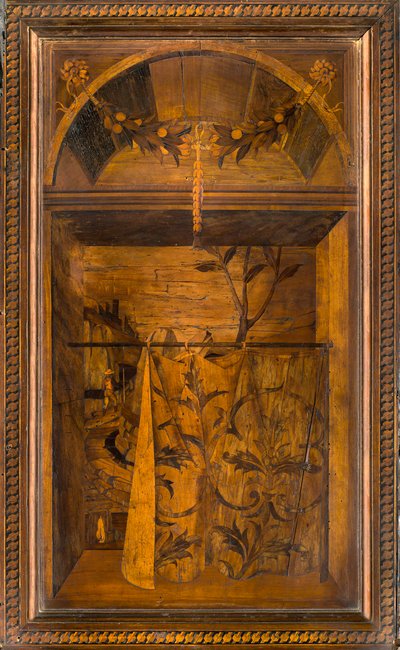 Ligne Kanonik Korosu, Giovanni Maria Platina 1484 tarafından kakma, Üstün Durak by Giovanni Maria Platina