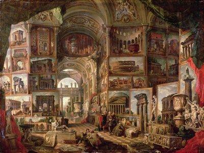 Bilinmeyen resim by Giovanni Paolo Pannini