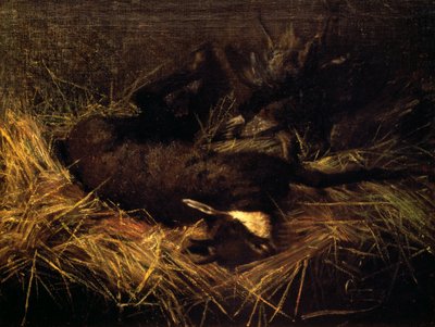 ölü güderi by Giovanni Segantini