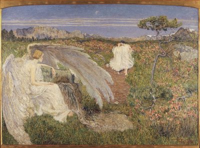 İtalya, Hayat Çeşmesinde Aşk by Giovanni Segantini