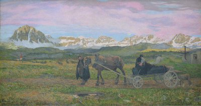 Eve dön by Giovanni Segantini