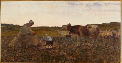 Sad Saat (resim by Giovanni Segantini