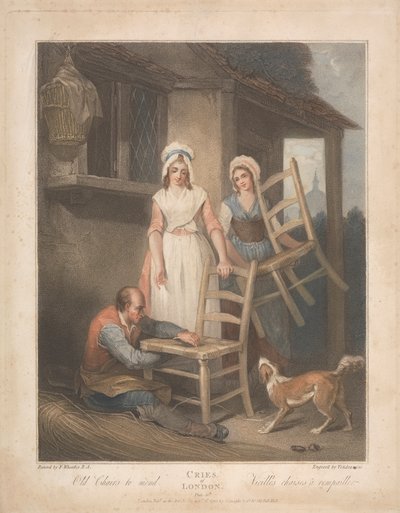 Onarılacak Eski Sandalyeler by Giovanni Vendramini
