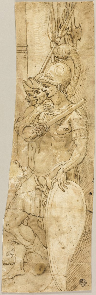 Üç Romalı Asker by Giovanni da Bologna