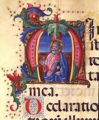 Ms 542 f.31r Floransa, Badia Fiorentina Kilisesi
