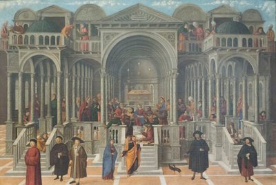 Doktorlar arasında İsa'nın tapınağındaki anlaşmazlık by Giovanni di Niccolo Mansueti