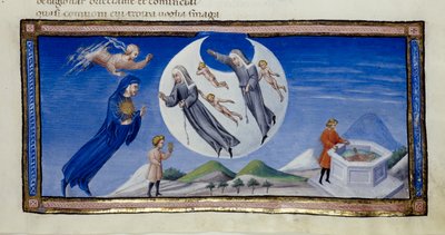 MS 36. fol 133 r Canto III, Dante Alighieri