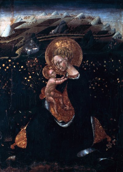 Alçakgönüllülük Bakiresi, 15. yüzyıl by Giovanni di Paolo