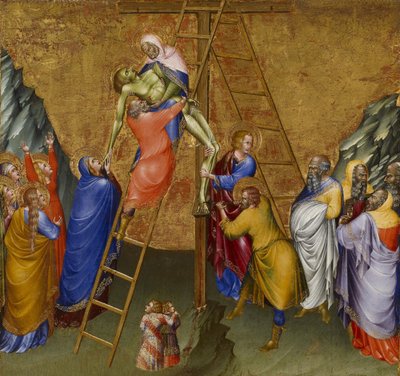 Malavolti mihrabından Haçtan İniş, 1426 by Giovanni di Paolo di Grazia