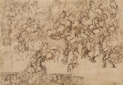 Savaş Sahnesi by Girolamo Genga