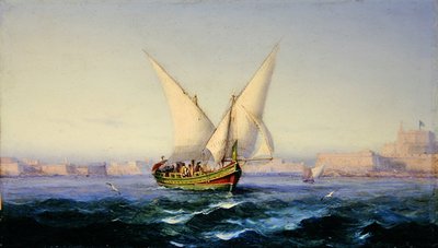 Valetta Limanı Kapalı by Girolamo Gianni