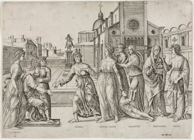 Apelles'in İflası by Girolamo Mocetto