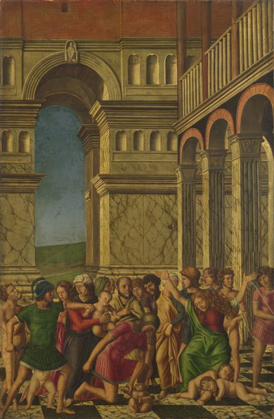 Masumların Katliamı, yaklaşık 1510-1520 by Girolamo Mocetto