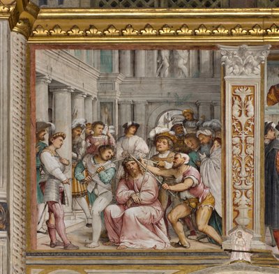 Central Ave, Dördüncü Güney Açıklığı, Dikenlerin Taç Giymesi, Girolamo Romanino by Girolamo Romanino