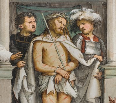 Orta Nef, Dördüncü Güney İspanya, Ecce Homo, Girolamo Romanino by Girolamo Romanino