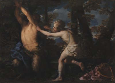Apollon Yüzen Marsyas by Girolamo Troppa