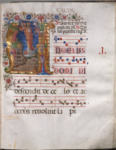 Antifoner, c. 1470-1480. by Girolamo da Cremona