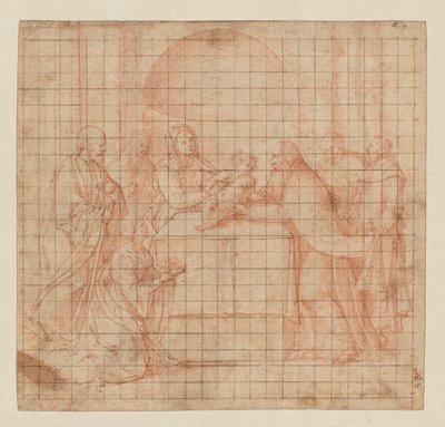 Tapınaktaki Sunum by Girolamo da Santacroce