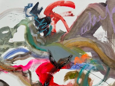 Loving Nature (tuval üzerine akrilik) by Gisela Gaffoglio