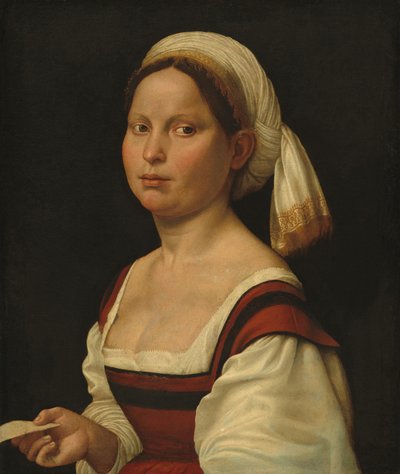 Genç Bir Kadının Portresi, c. 1525. by Giuliano Bugiardini