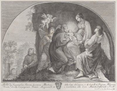 Aziz Francis, 1723-59 tarafından İsa