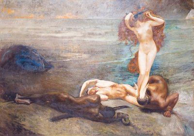 Gorgon ve kahramanlar by Giulio Aristide Sartorio