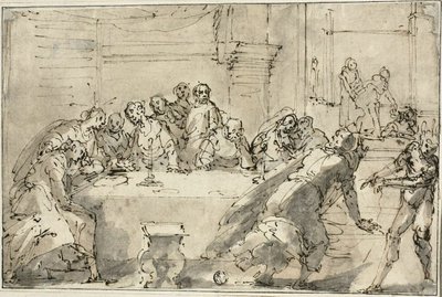 Geçen akşam yemeği by Giulio Benso