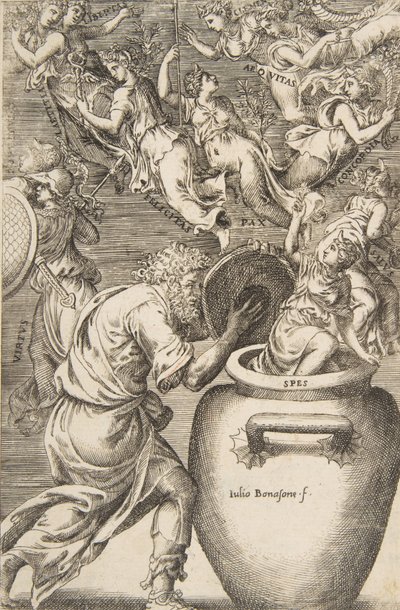 Epimetheus, Pandora