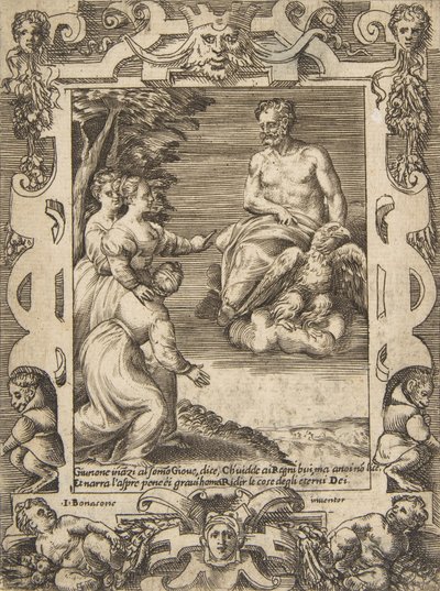 Soldaki Juno, Jüpiter