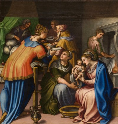 Our Lady of the People Şapeli, İlk açıklık kuzey tarafı, Giulio Campi, Baptist