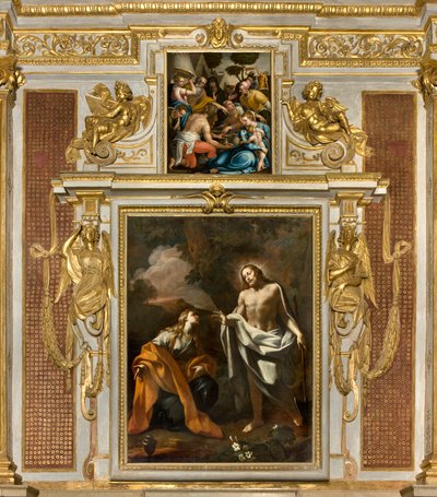 SS Sacrament Şapeli, Birinci açıklık kuzey tarafı, Noli me tangere, Giovanni Angelo Borroni, Mesih