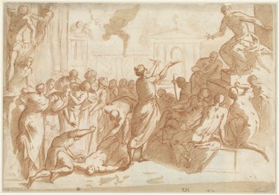 H. Marcus bir köleyi ölümden kurtarıyor by Giulio Carpioni (I)