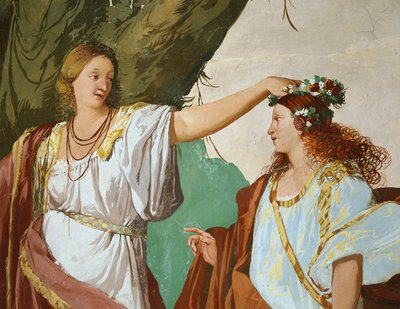 Su perisi Amaryllis öpücük yarışmasının galibi oldu by Giulio Carpioni