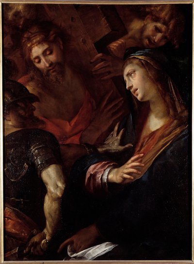 İsa ve Meryem Ana (tuval üzerine yağlı boya by Giulio Cesare Procaccini