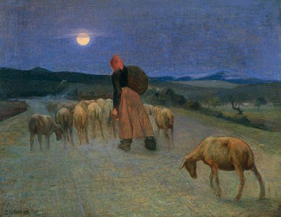 Kıtaya dön (tuval üzerine yağlı boya) by Giulio Cesare Vinzio