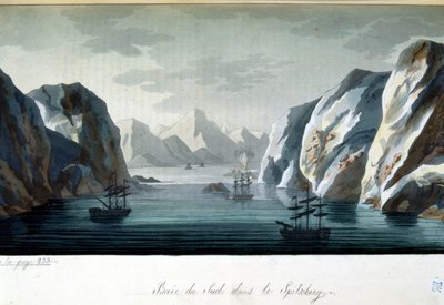 Güney Körfezi Spitzberg, Norveç - Jules Ferrario, ed. Milano by Giulio Ferrario