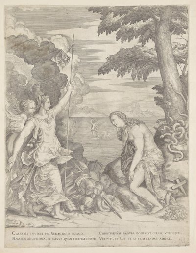 Din İspanya tarafından kurtarıldı by Giulio Fontana