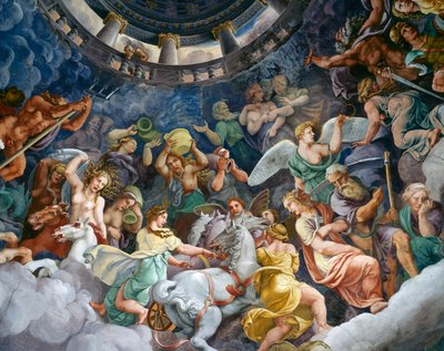 Olimpos Tanrıları by Giulio Romano