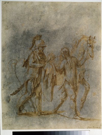 ""Aziz Martin ve Dilenci" (Saint Martin Ve Dilenci) Giulio Pippi De