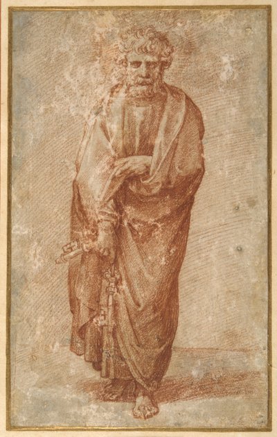 On İki Havari: Aziz Peter by Giulio Romano