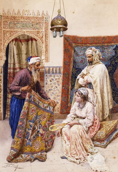 halı satıcısı, by Giulio Rosati