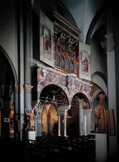 Organ, boyalı 1546 by Giulio Taraschi