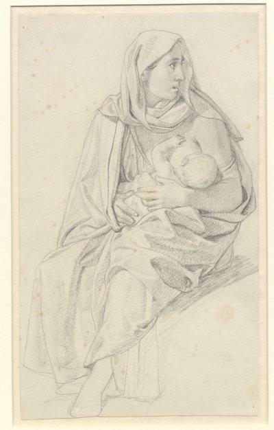 Alexander ve Roxane by Giulio di Antonio Bonasone
