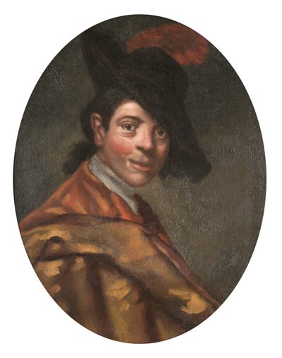 bir adam portresi by Giuseppe 1655-1743 Ghislandi