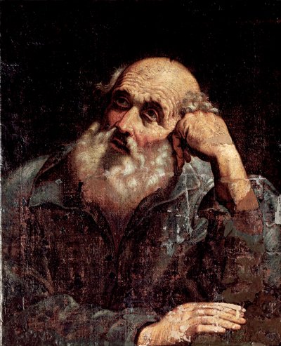 Bir Apore Tablosunun Portresi Giuseppe Antonio Petrini (1677-1757 / 8) Taggia, San Domenico Manastırı by Giuseppe Antonio Petrini